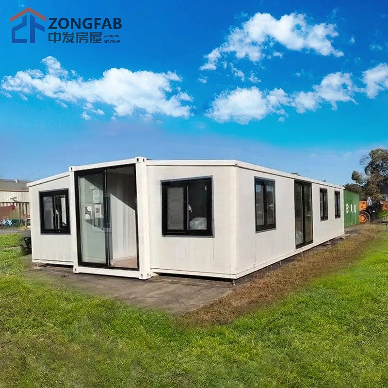 High Quality Fast Build Steel Frame 3 in 1 Modular Modular House Steel Container Prefab Prefabricated Villa Home