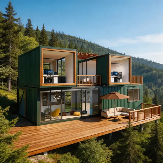 Glass Structure House