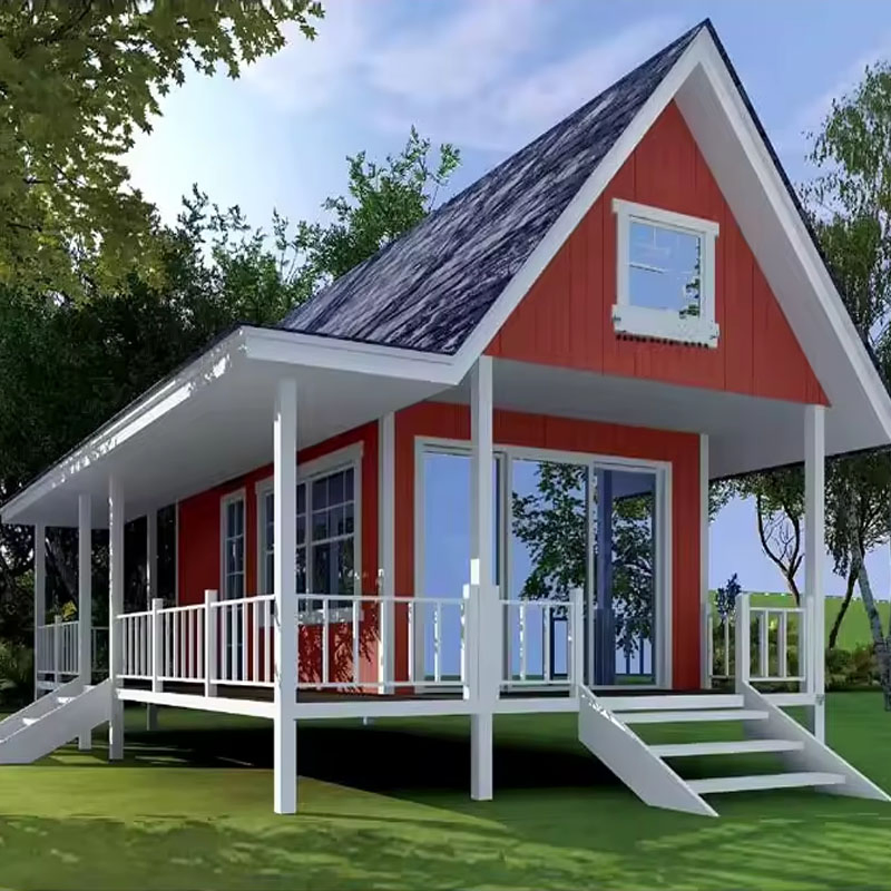 Quick Installation of Light Steel Prefabricated House Steel Structure House Luxury Villa