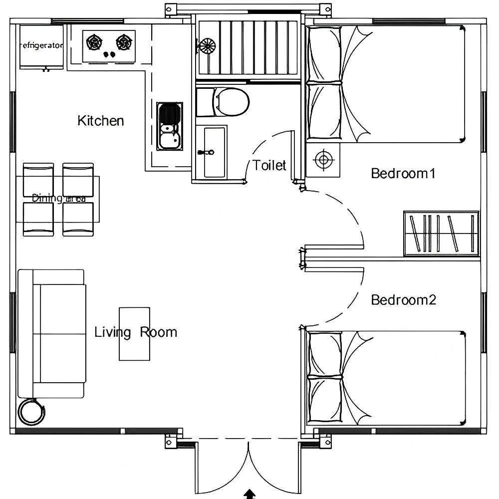 Detailed CAD Drawing