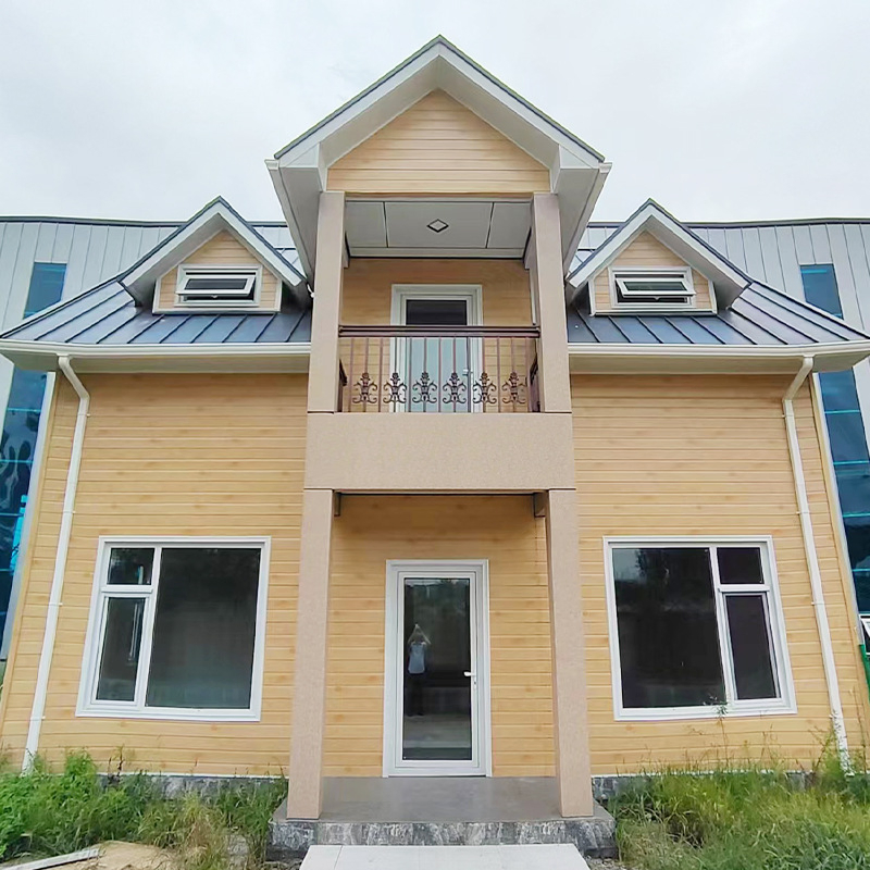 Free Design Light Steel Structure Prefabricated Luxury Villa