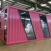 Prefabricated House Temporary Office Commercial Custom Container Mobile Shop