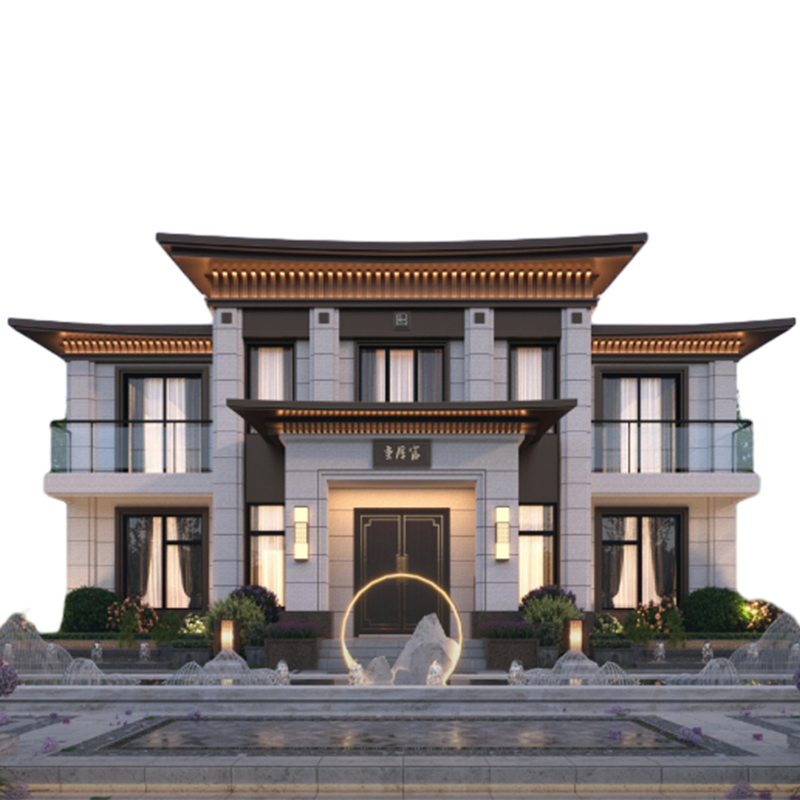 Prefabricated House Villas - Luxury Durable &amp; Efficient Homes with 3 Bedrooms