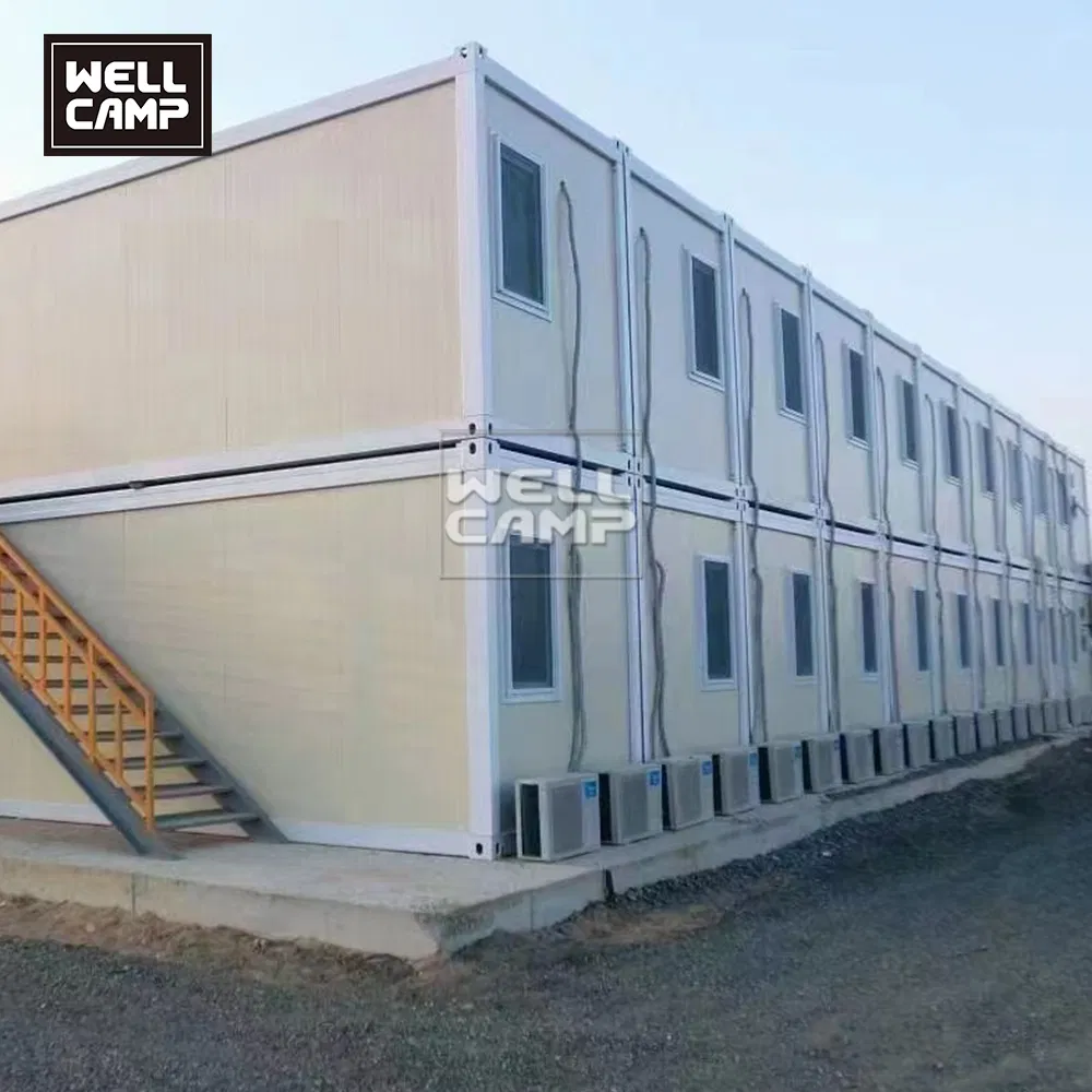 Customized Completed Roof 20FT Mobile Folding House Modular Flat Pack Container Resort