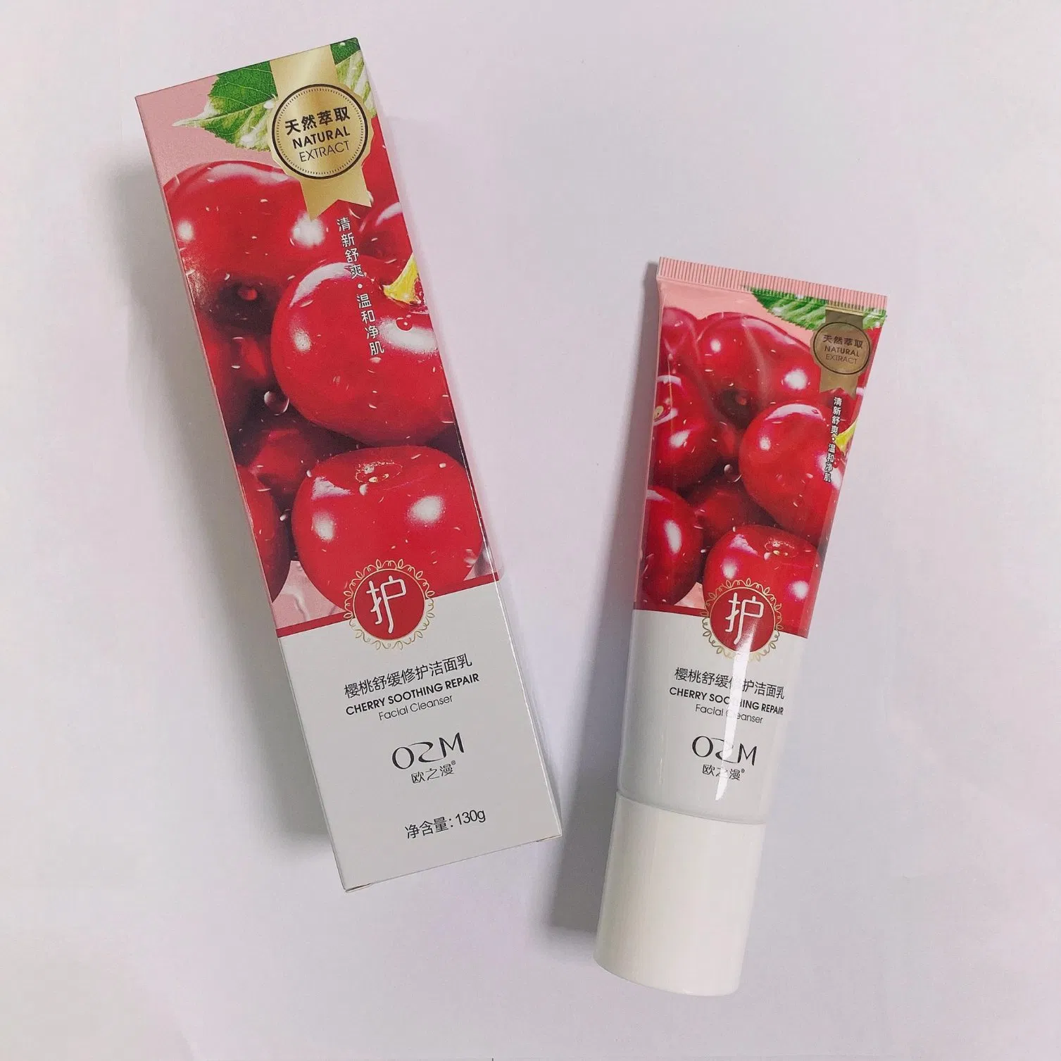 Cherry Soothing Repair Gentle Cleansing Facial Cleanser Face Wash