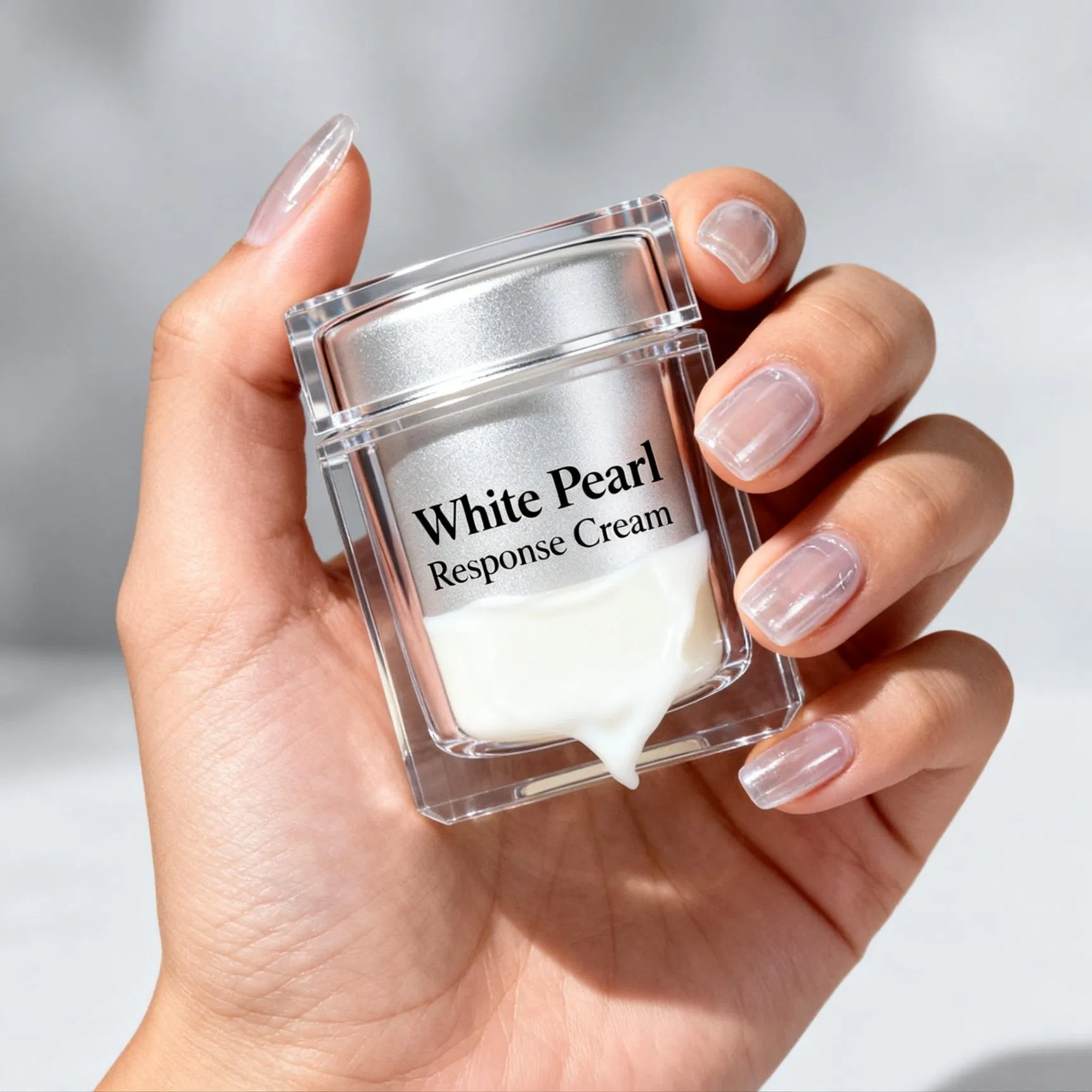 Soothing Whitening Face Cream with Tranexamic Acid and Centella Asiatica Extract for Sensitive Skin Care and OEM Manufacturing