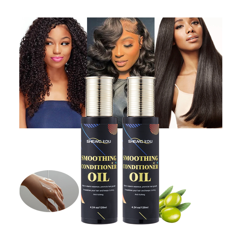 OEM Private Label Hair Care Olive Oil Moisturizing Smooth Scalp Anti-Itching Repair Argan Hair Oil