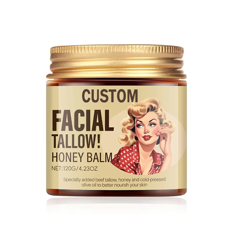 Deep Moisturizing Facial Tallow Honey Balm Repair for Daily Skin Care Face Cream