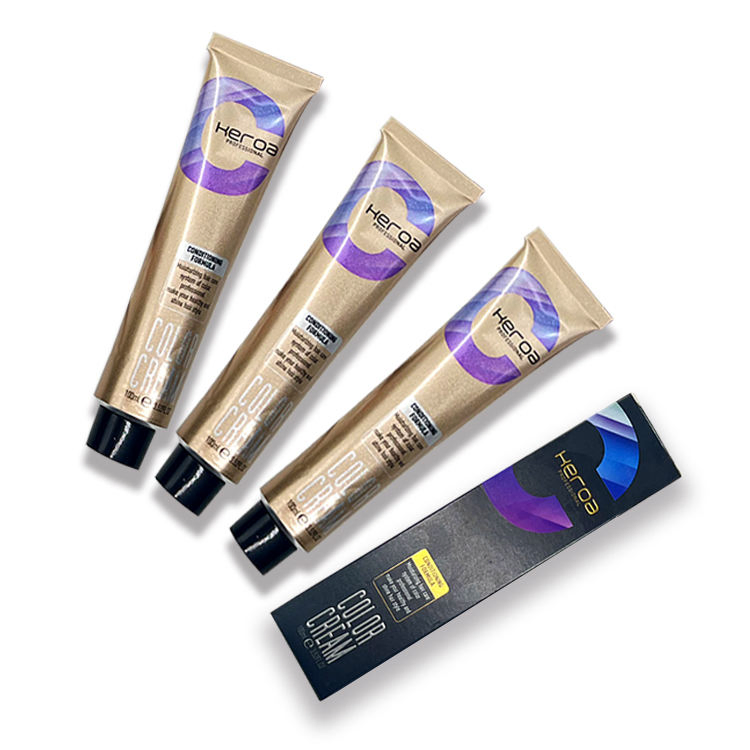 52 Colors 100ml Keroa Permanent Hair Color Cream Natural Toner Dye Long-Lasting Shine Hair Dye Cream
