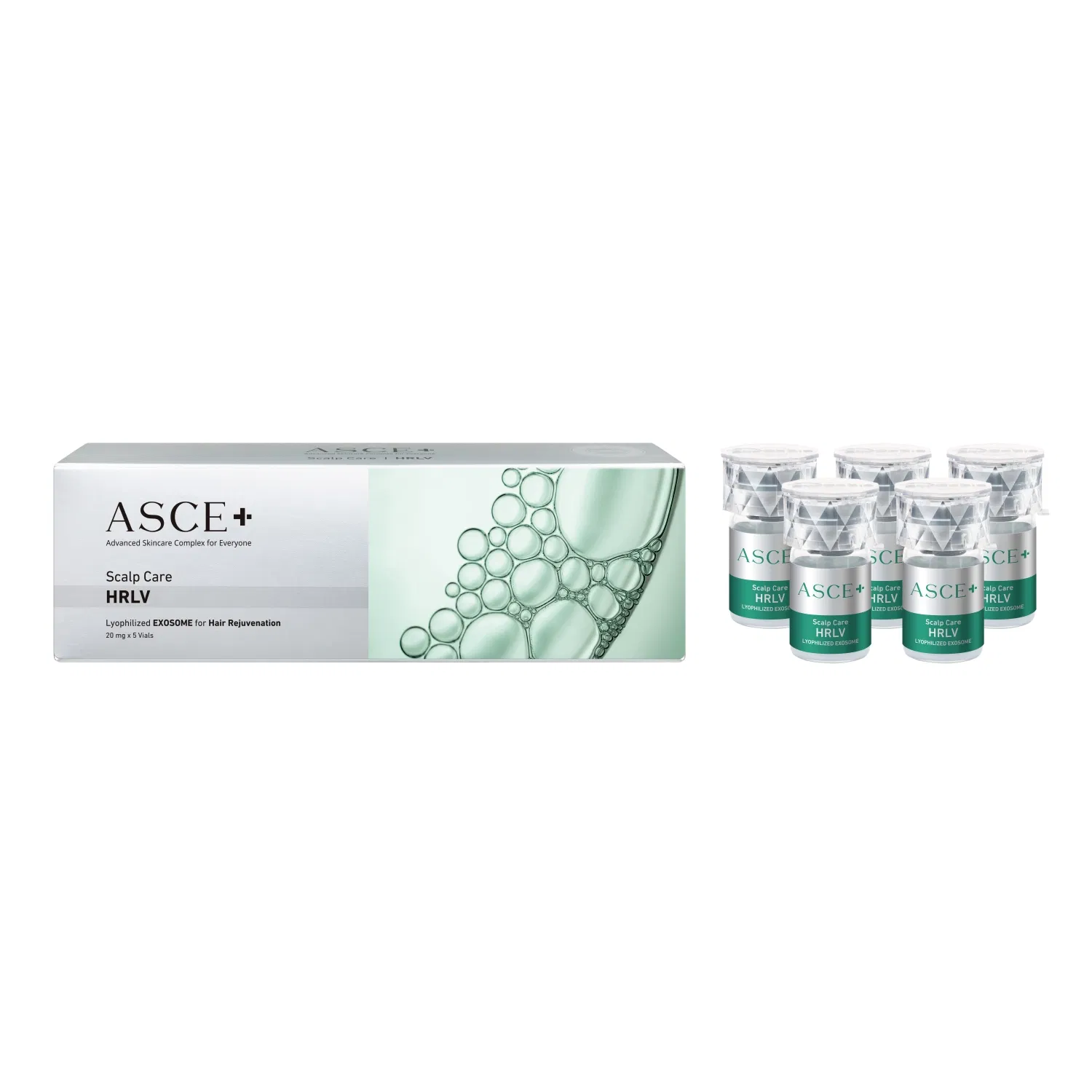 Asce+ Hrlv Srlv Lyophilized Exosomes Hair Restoration Scalp Care Anti Hair Loss Natural Way to Improve Your Hair Health