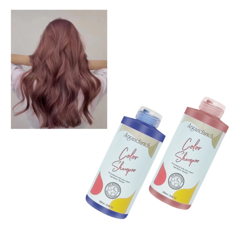 New Design Moisture Strengthening Protection Hair Color Shampoo