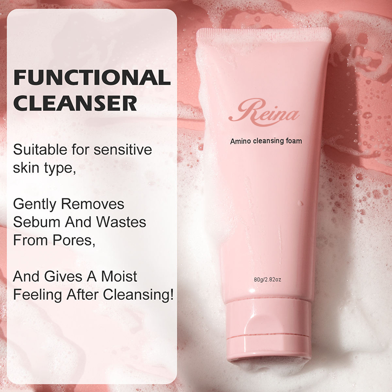 Facial Cleanser Anti-Mite Anti-Acne Purifying Face Wash Hydrating Cleansing Skin Not Tight Cleansing Face Care