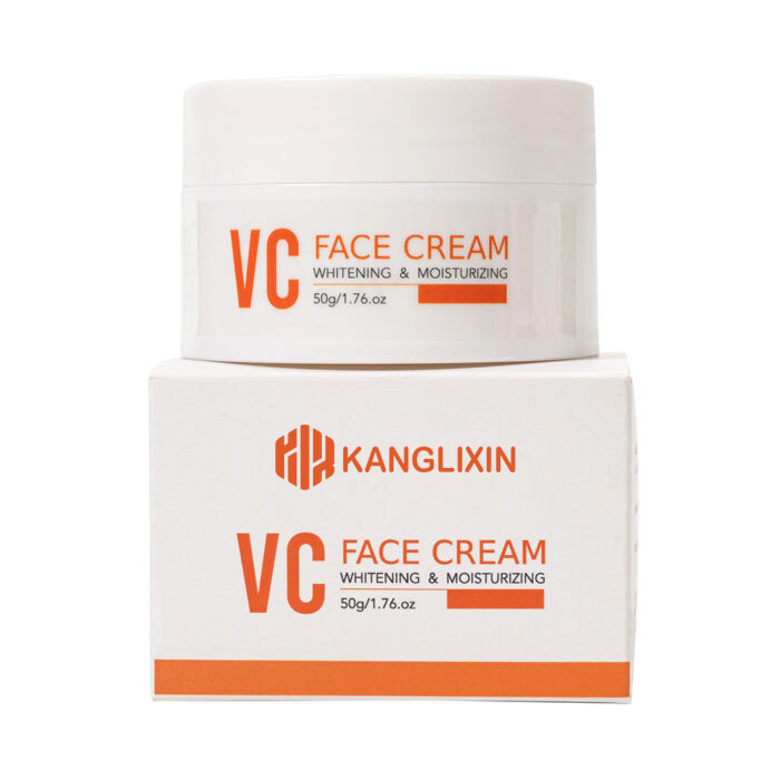 Organic Skincare Private Label Face Day and Night Vegan Vc Whitening Moisturizing Facial Cream for Sensitive Skin