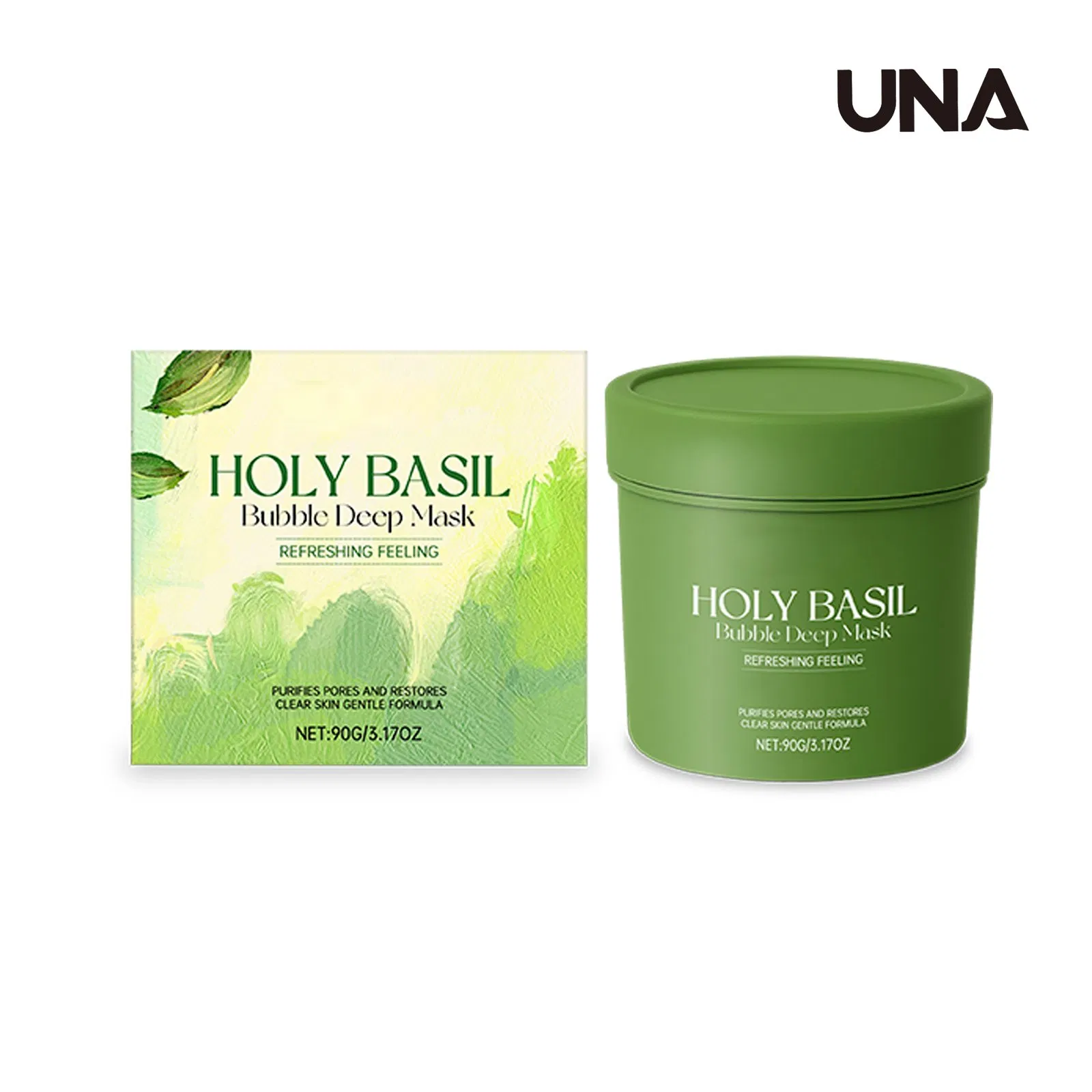 Bubble Cleansing Mask - Gentle Formula, Nourishes and Cleanses Facial Skin, Daily Care and Moisturizing