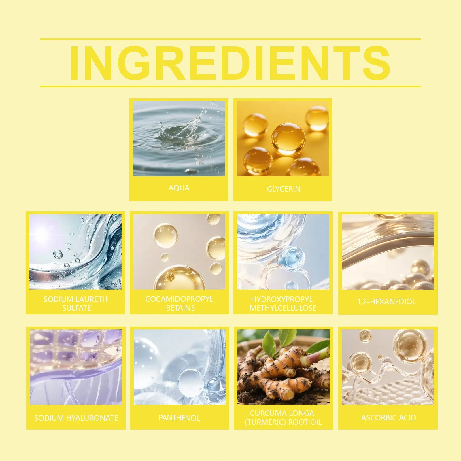 Turmeric Cleansing Milk - Refreshing, Moisturizing, Hydrating and Nourishing, Skin-Friendly, Delicate, Gentle Care for Facial Cleansing