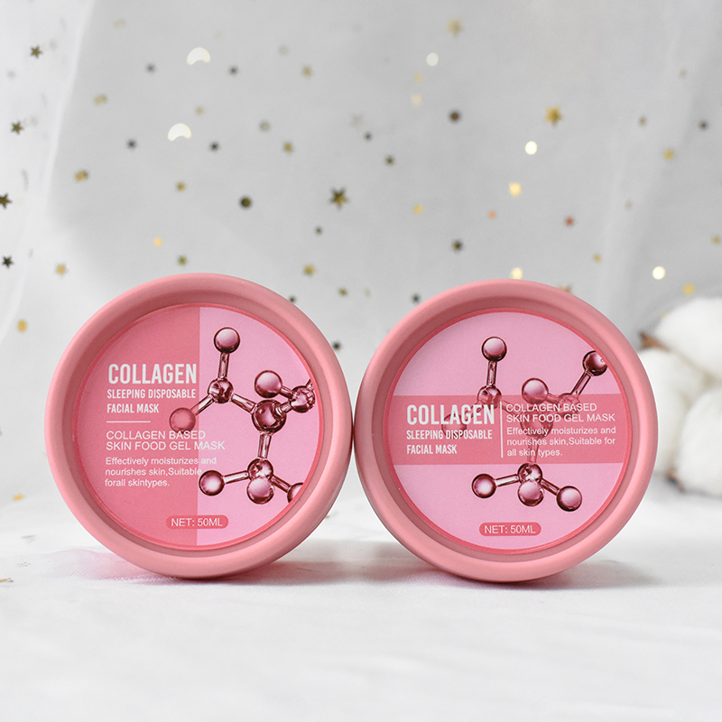 Custom Logo Factory Price Moisturizing Hydrating Repair Free Wash Sleeping Mask Collagen Sleeping Jelly Facial Mask for Face