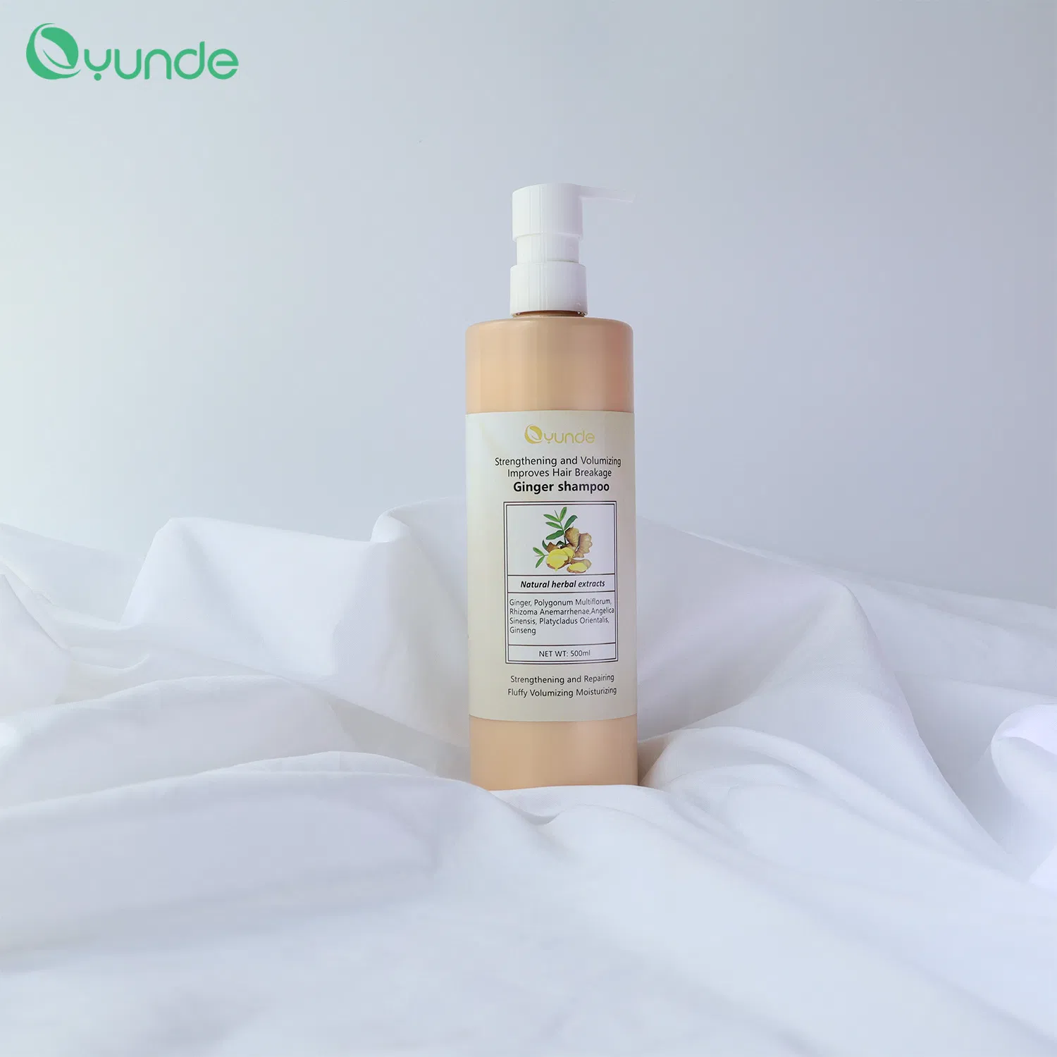 Ginger-Rich Hair Strengthening and Volumizinbg Breakage Defense Shampoo