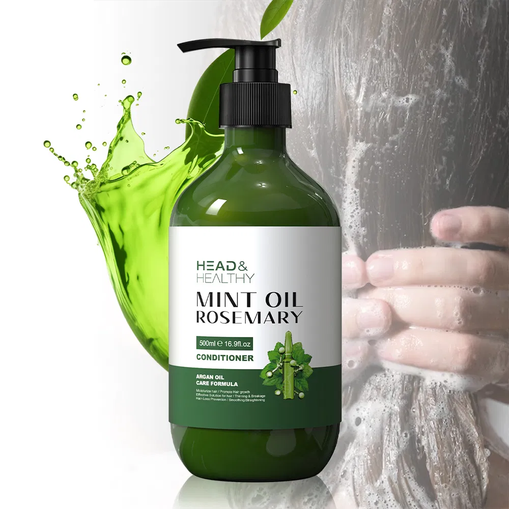 Rosemary Mint Hair Care Set: Shampoo, Conditioner, and Oil for Shine