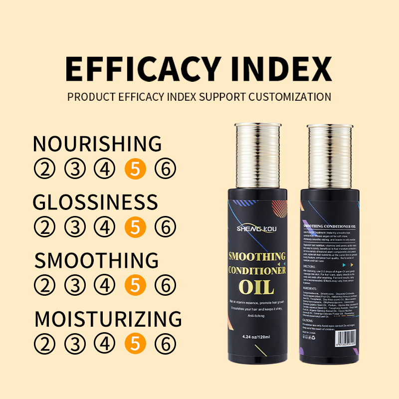 Factory Price Customized Organic Argan Oil Vitamin Essence Repair Damaged Hair Anti-Itching Smooth Hair Oil