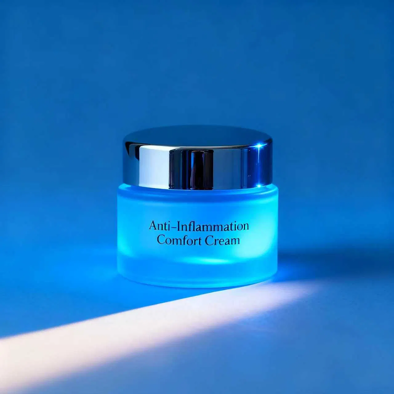 Soothing Whitening Face Cream with Blue Copper Peptide for Sensitive Skin Care and OEM Manufacturing