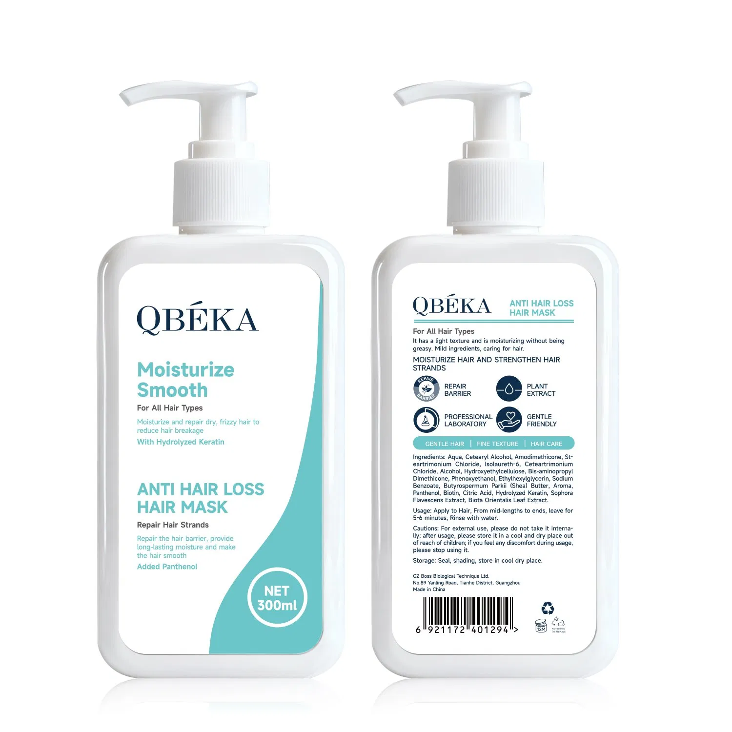 Hair Strengthening Treatment Mask for Thinning Hair and Hair Loss Prevention