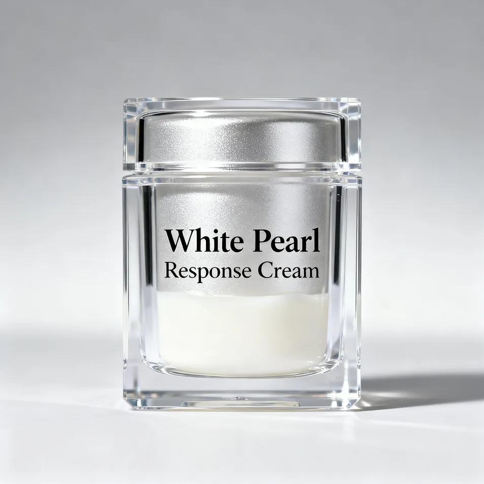 White Pearl Response Cream Texture