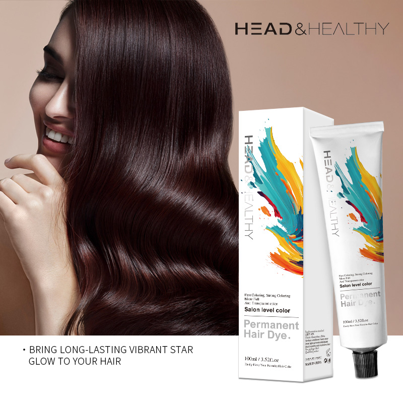 Gentle Hair Dye Cream Shampoo - 100ml for Sensitive Scalps and Shine