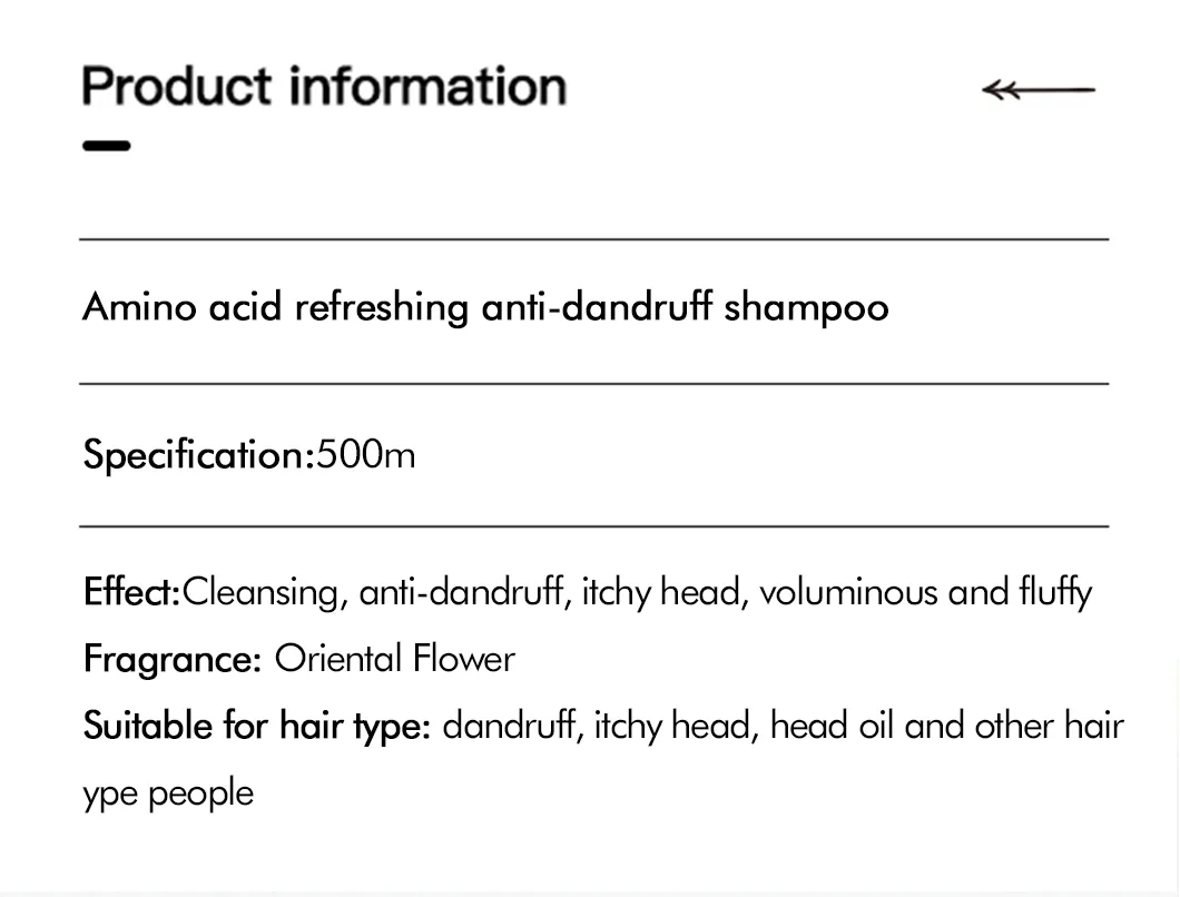 Hair Shampoo Detail 2