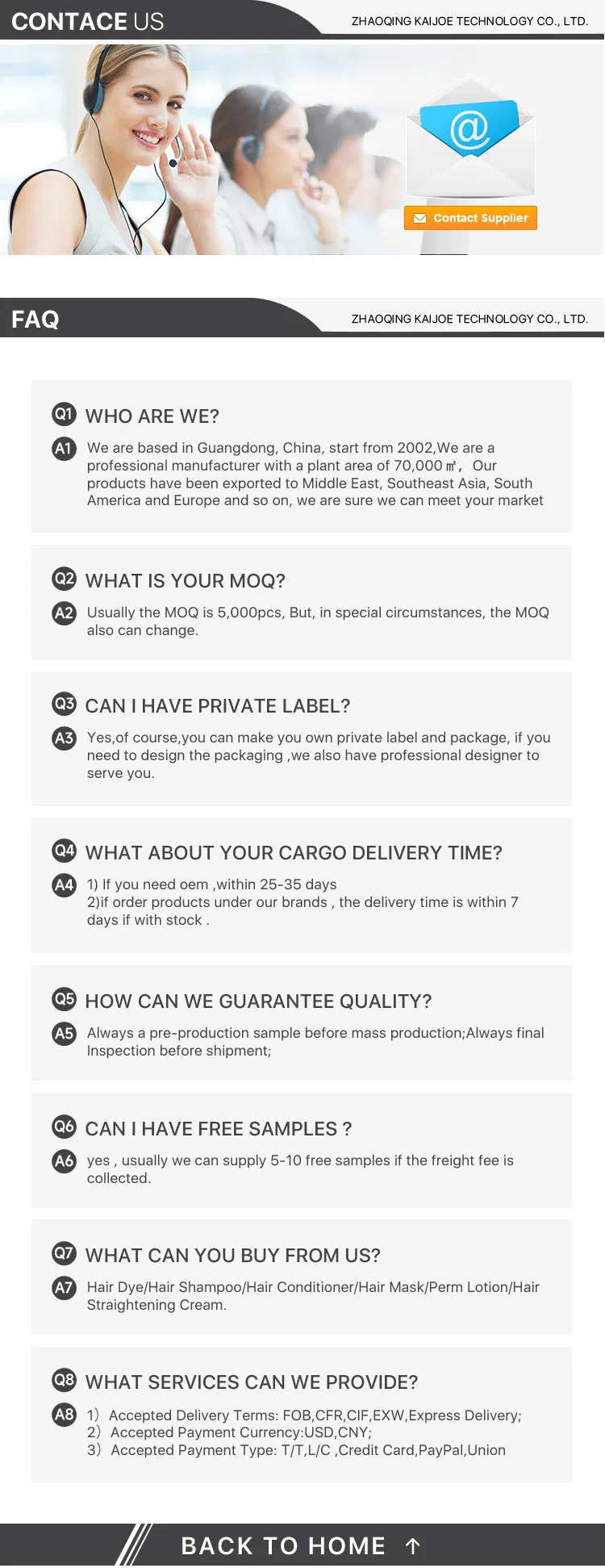 Customized Service 6