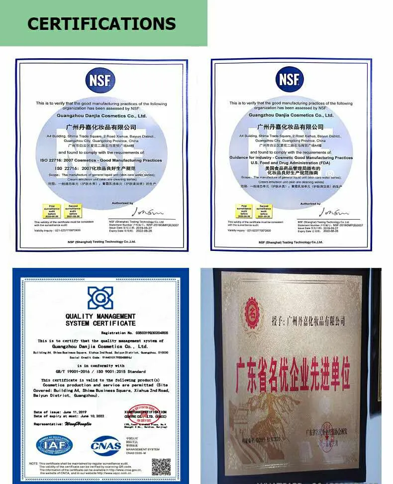 Factory Certificate 1