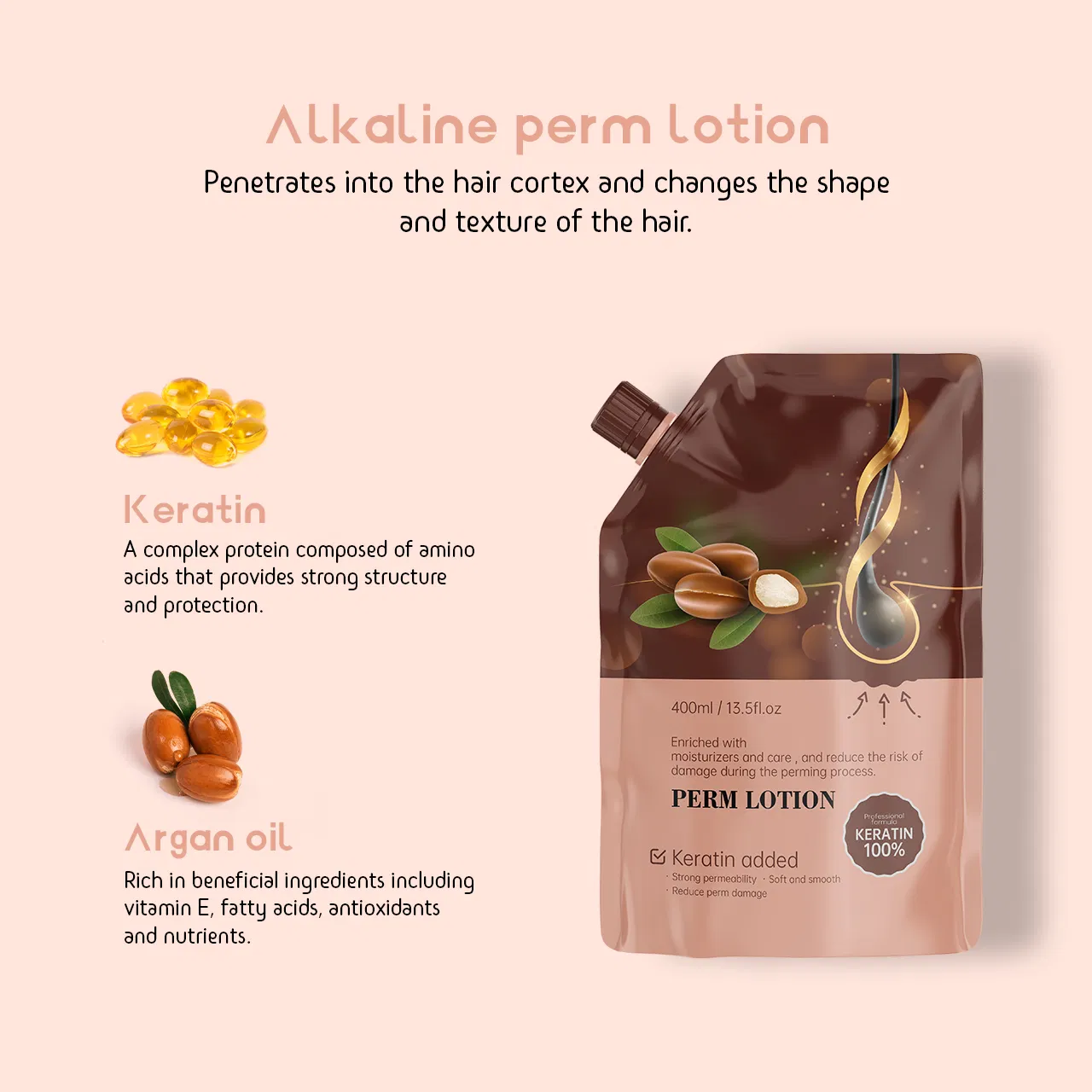 Nourishing Biotin Shampoo for Hair Growth and Strengthening Treatment