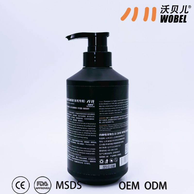 Tetrapod Long - Hair Cat Shampoo - Deep Clean &amp; Shine