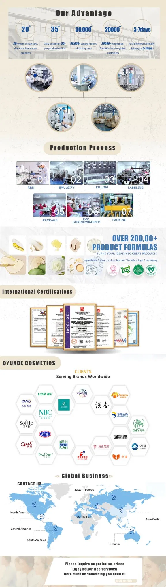 Factory Certifications