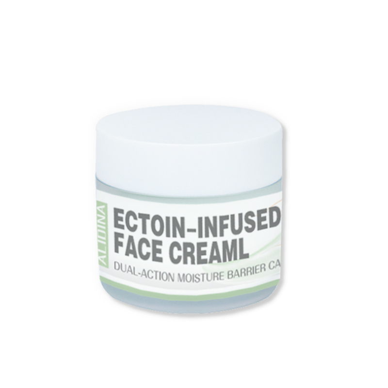 Private Logo Ectoin-Infused Face Cream Moisturizing Refreshing Texture Ceramide Repair Sensitive Skin Anti Redness Lotion