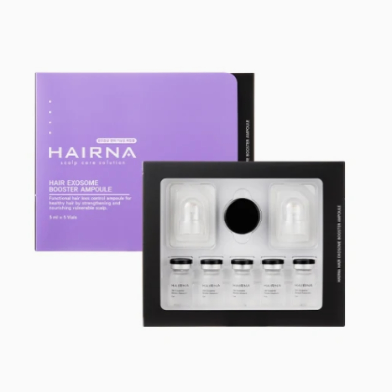 Korean Hot-Selling Hairna Hair Exosome (5ml*5) Anti-Hair Loss Product Exosome Hair Strengthening Hair Care Hair Enhancer Maintains Thick Hair with Good Effect