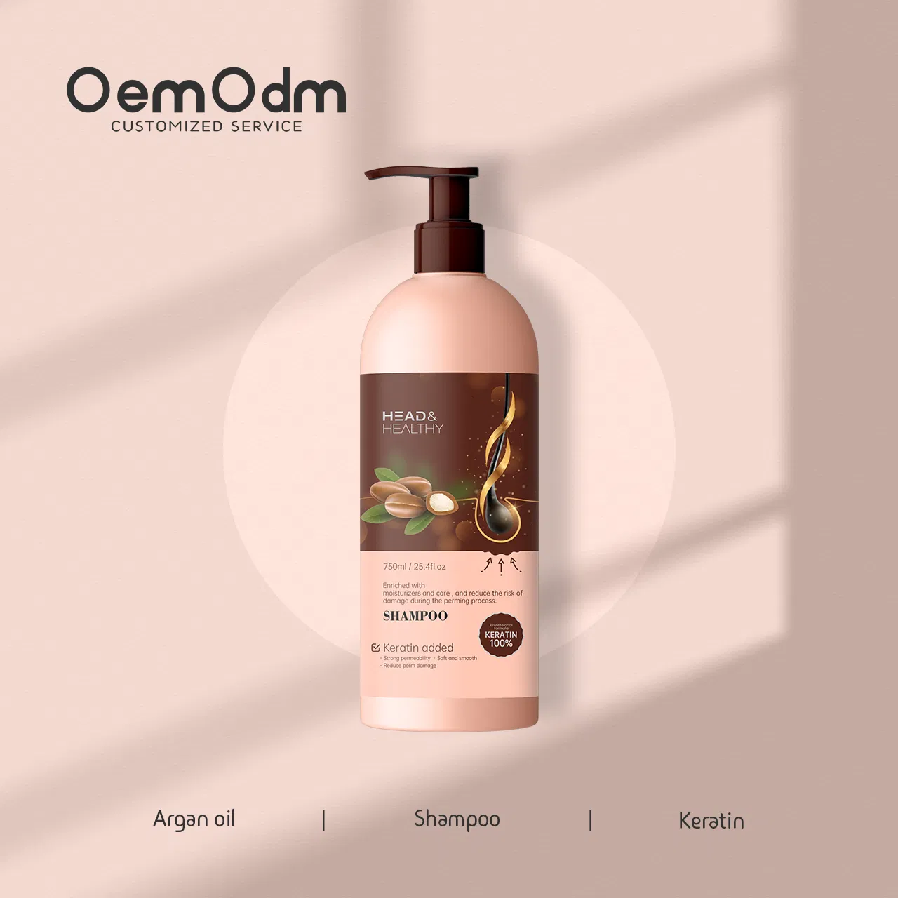 Nourishing Biotin Shampoo for Hair Growth and Strengthening Treatment