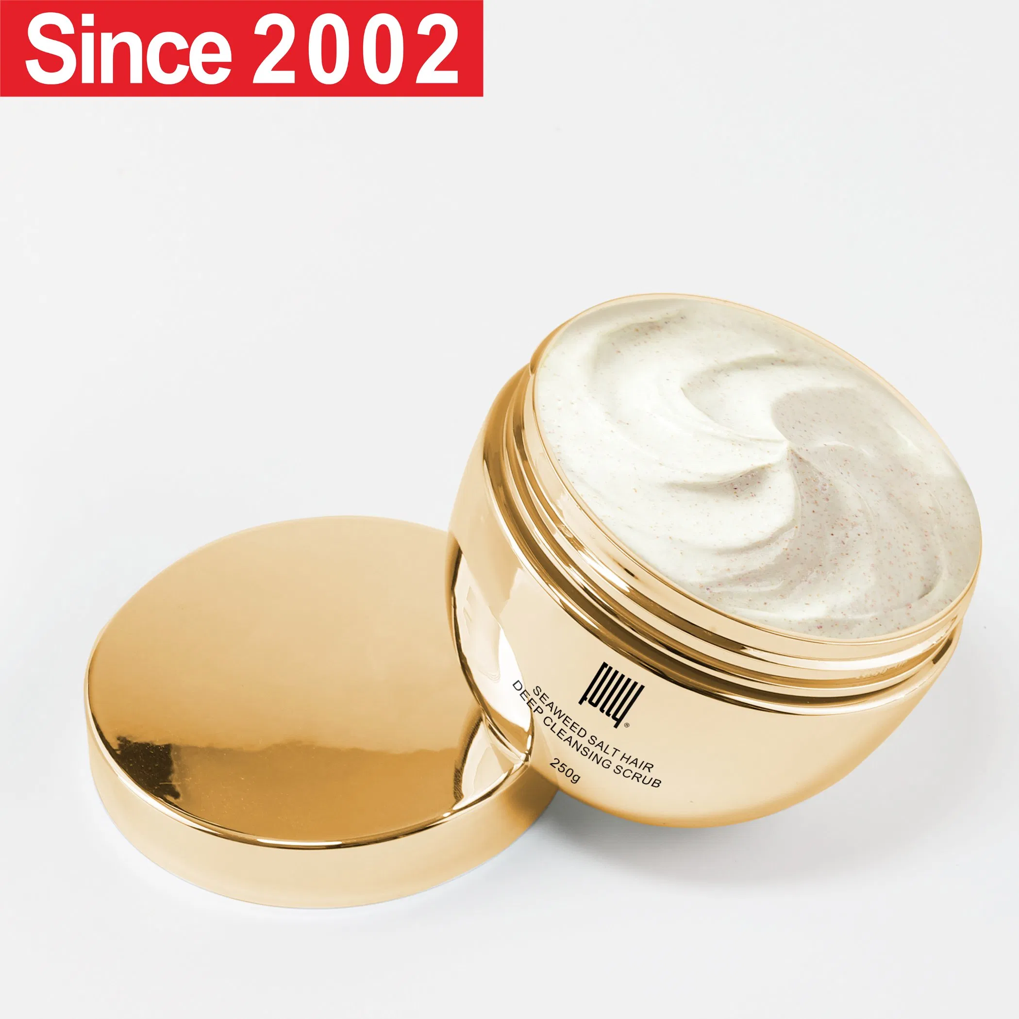 Private Label Hair Care Anti Dandruff Seaweed Salt Deep Cleansing Hair Scalp Scrub