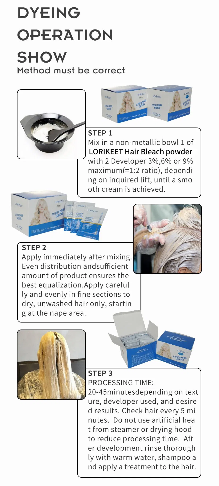 Keratin Complex Hair Treatment Deep Repair Damaged Hair Straightening Treatment for Curly Hair