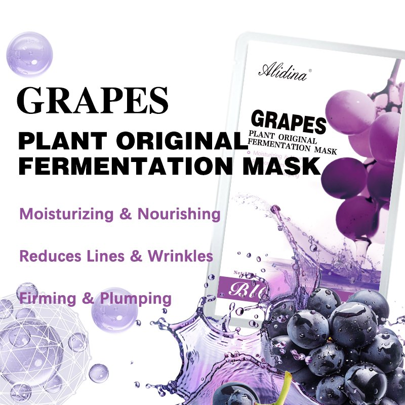 Private Logo Plant Extract Natural Fermentation Facial Mask for Instant Glowing Hydration&Moisturizing Bio Ferment Sheet Mask
