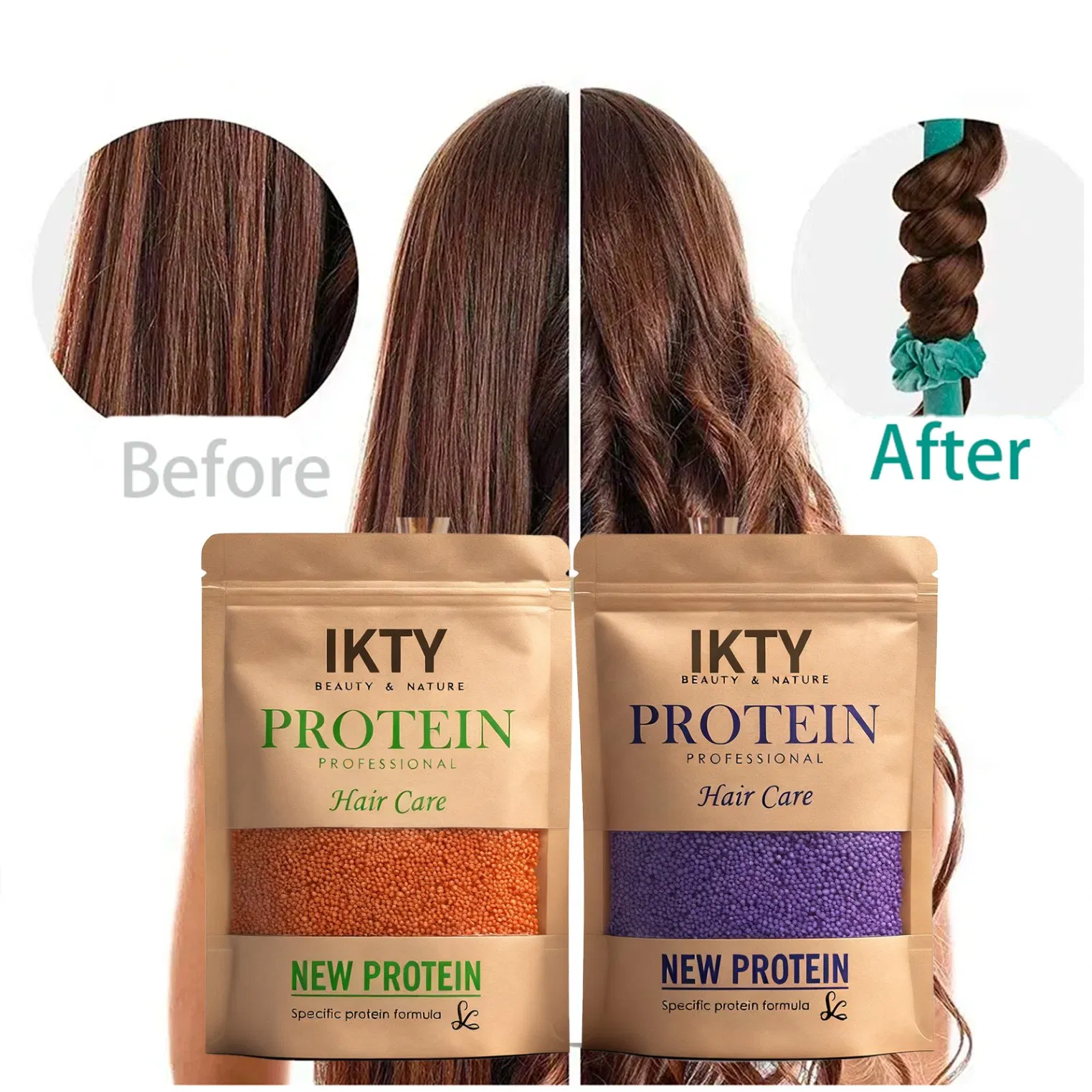Cangty Brazil Protein Wholesale Professional Keratin Collagen Hair Protein Treatment Protectshair by Chemical Damage During Colouring