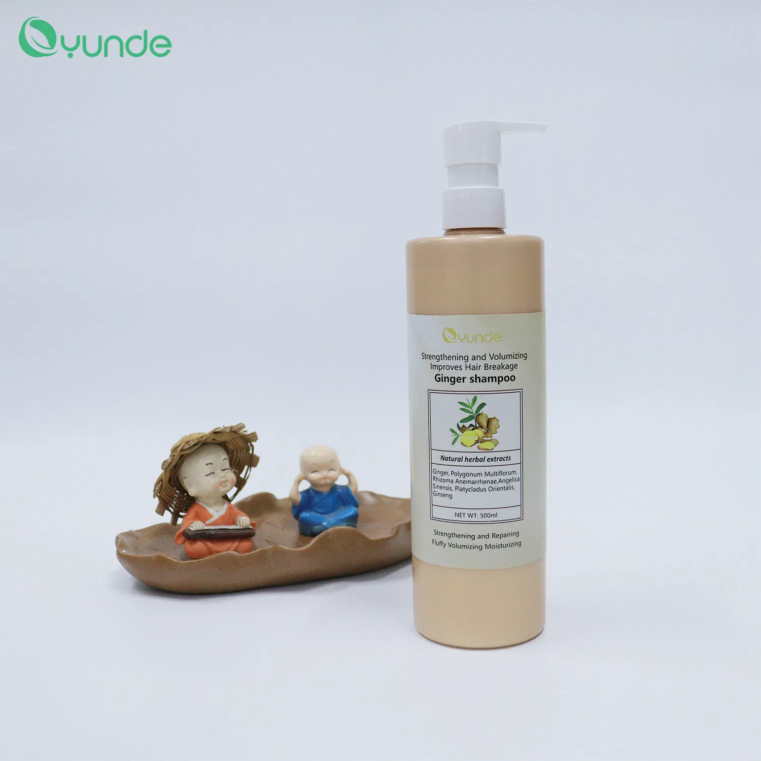 Ginger-Rich Hair Strengthening and Volumizinbg Breakage Defense Shampoo