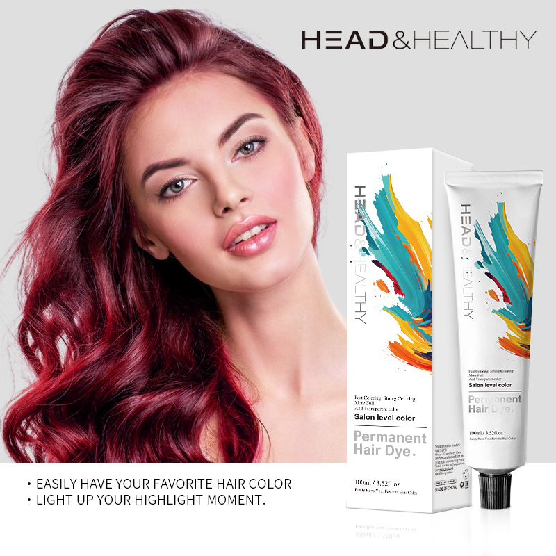 Gentle Hair Dye Cream Shampoo - 100ml for Sensitive Scalps and Shine