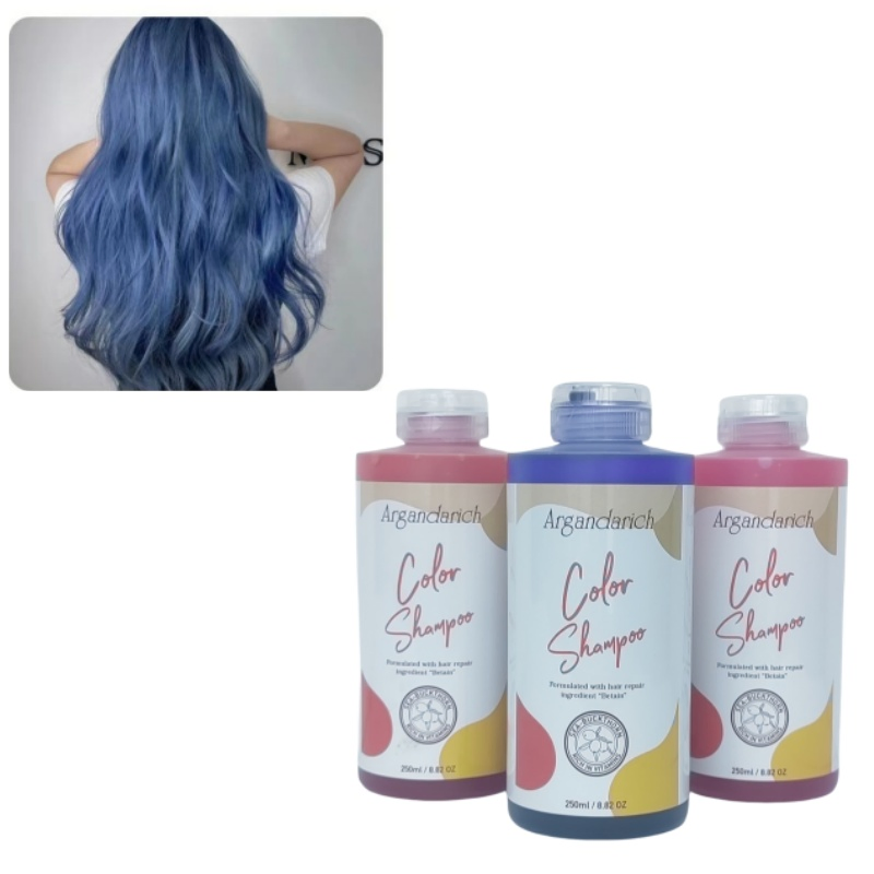 New Design Moisture Strengthening Protection Hair Color Shampoo