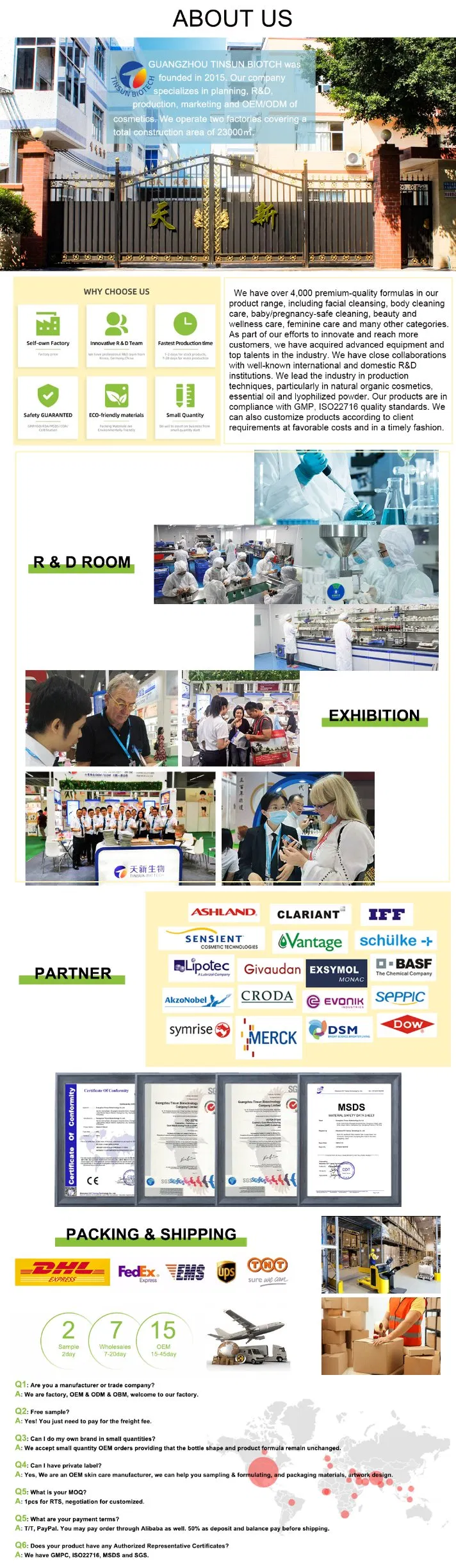 Manufacturing Details