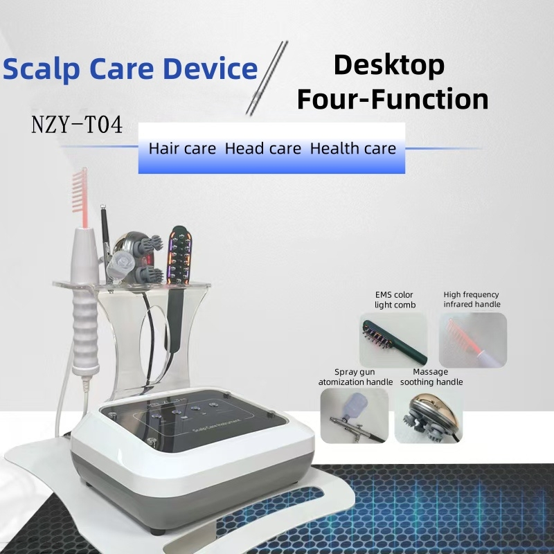 Desktop Scalp Therapy Instrument Essential Oil Massage Comb Clean and Care Hair Other Home Use Beauty Equipment