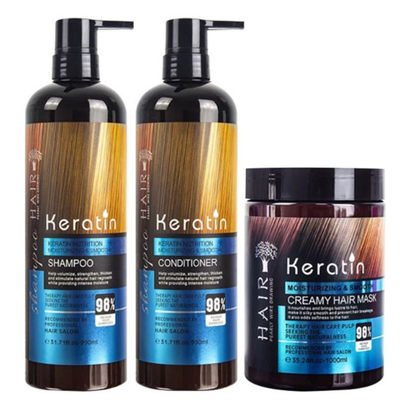 Private Label Cangty Champu Y Acondicionador Anti Dandruff Scalp Care Repair Damaged Avocado Oil Hair Shampoo and Conditioner