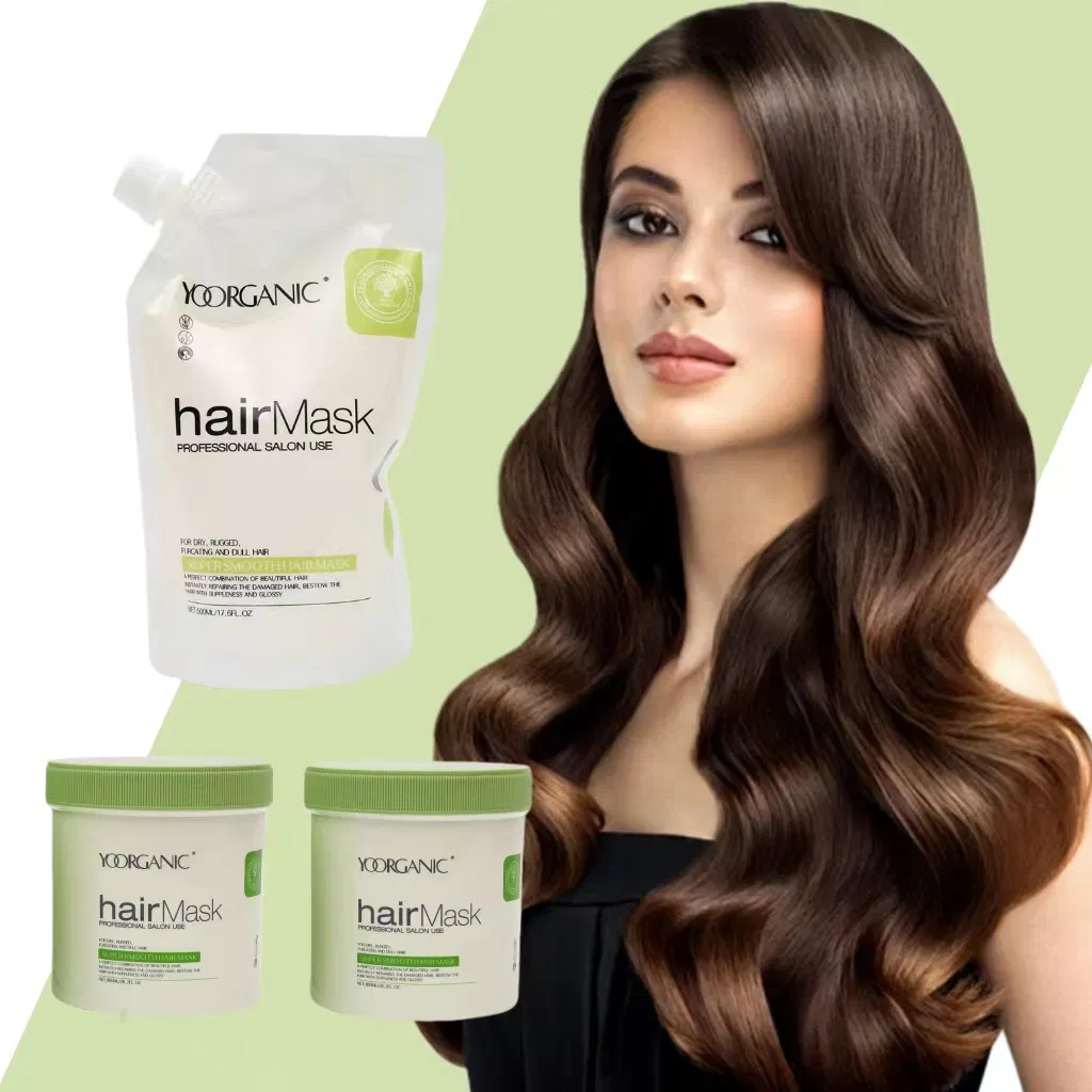 Guangzhou Professional Cosmetics Manufacturer Protein Collagen Hair Conditioner Deep Hydration Hair Care Treatment for Damaged Hair