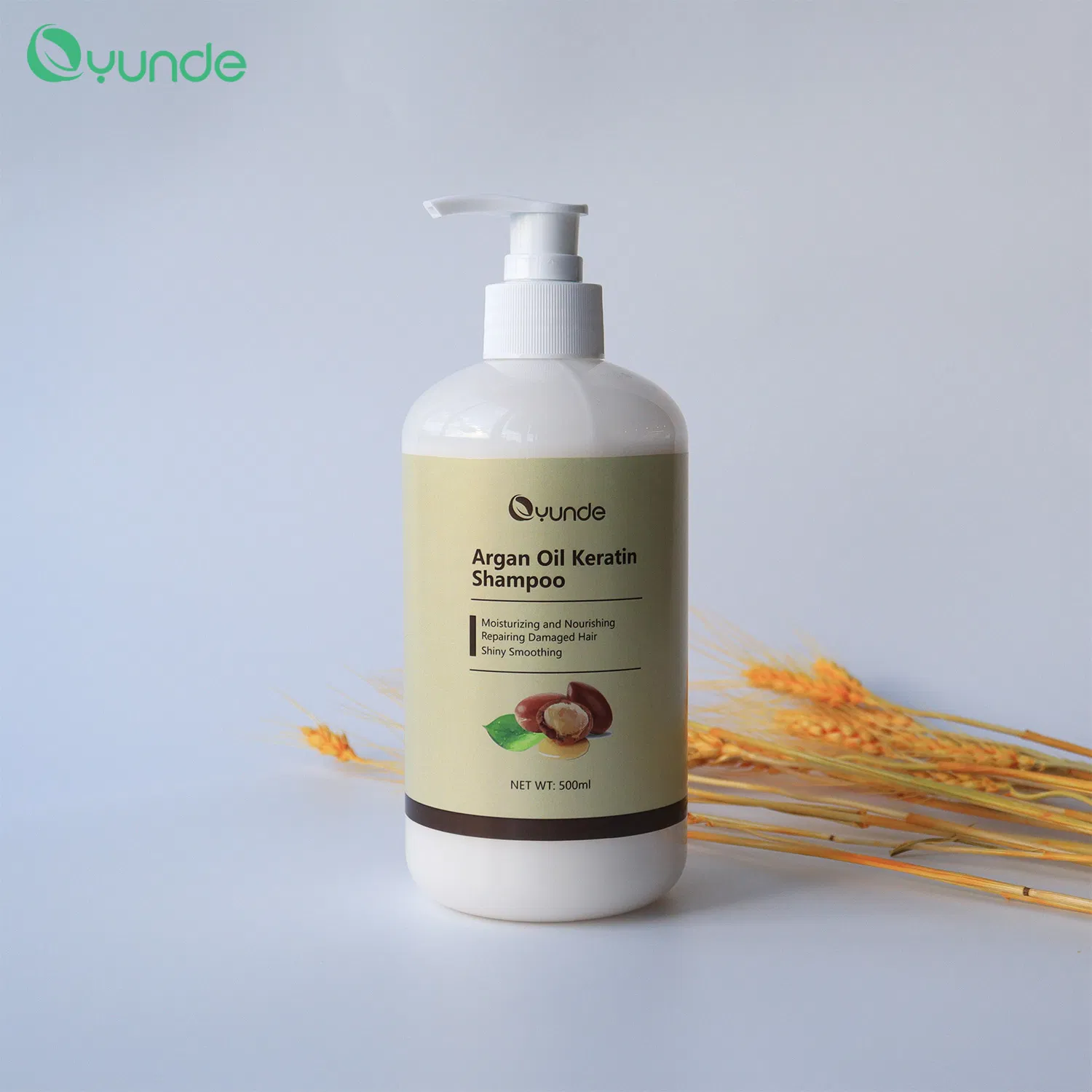 Argan Oil &amp; Keratin Infused Intensive Hair Strengthening and Volumizing Shampoo