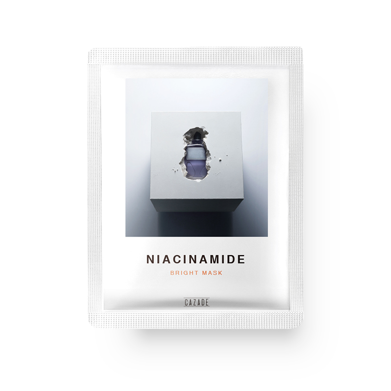 Private Label Nicotinamide Brightening Facial Sheet Mask Hydrating &amp; Soothing Anti-Aging Treatment for Sensitive Skin Care Face Mask
