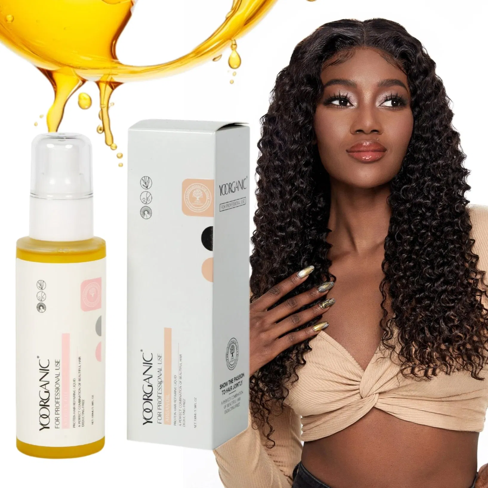Smoothing Hair Care Nourish Oil Strengthening Hair with Argan Oil Serum